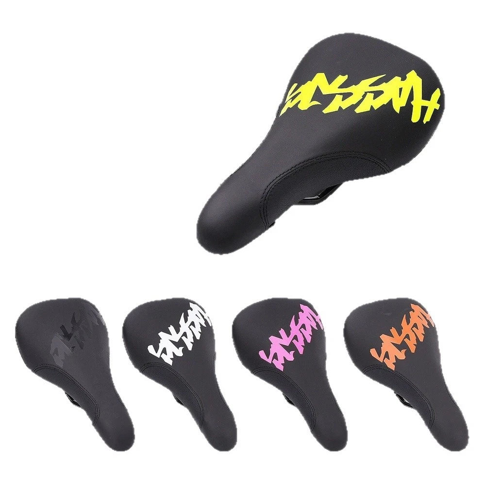 Mountain Bike Seat for Long Rides (Steel Rail Support, Contoured Design)