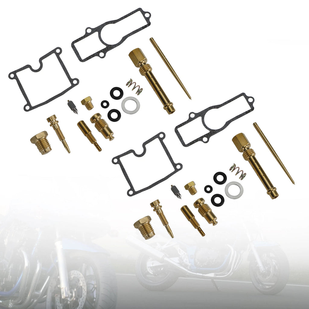 2X Carburetor Rebuild Kit for Kawasaki Z400 KZ400FX KZ550 GPZ550 (1980–1983)