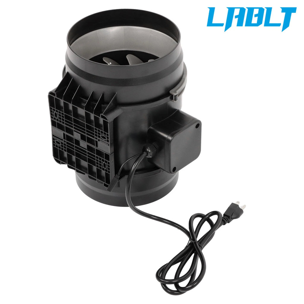 Inline Duct Fan for HVAC Exhaust Blower Kit EC Variable Speed Control (8")