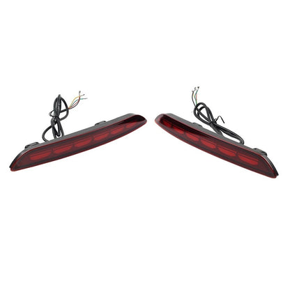 1 Pair Rear Brake Light Signal Lamp for Honda Civic Hatchback (2022–2023) Red
