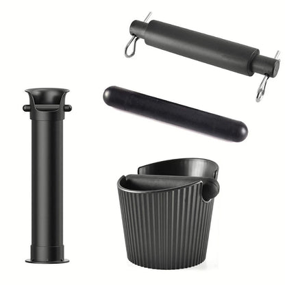 Knock Box Rod Addition for Coffee Setup