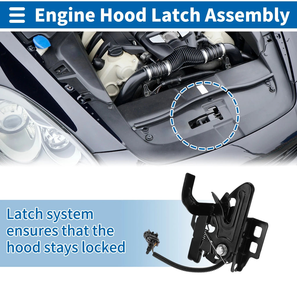 Hood Latch Assembly for Chevrolet Malibu 2008–2012