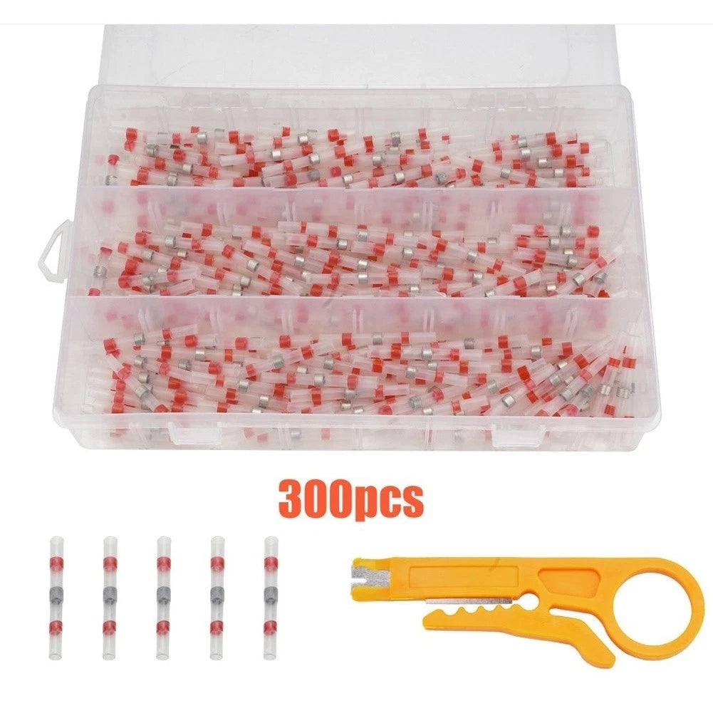 Electrical for splice for Heat Shrink Butt Connectors Solder Seal Wire Cable