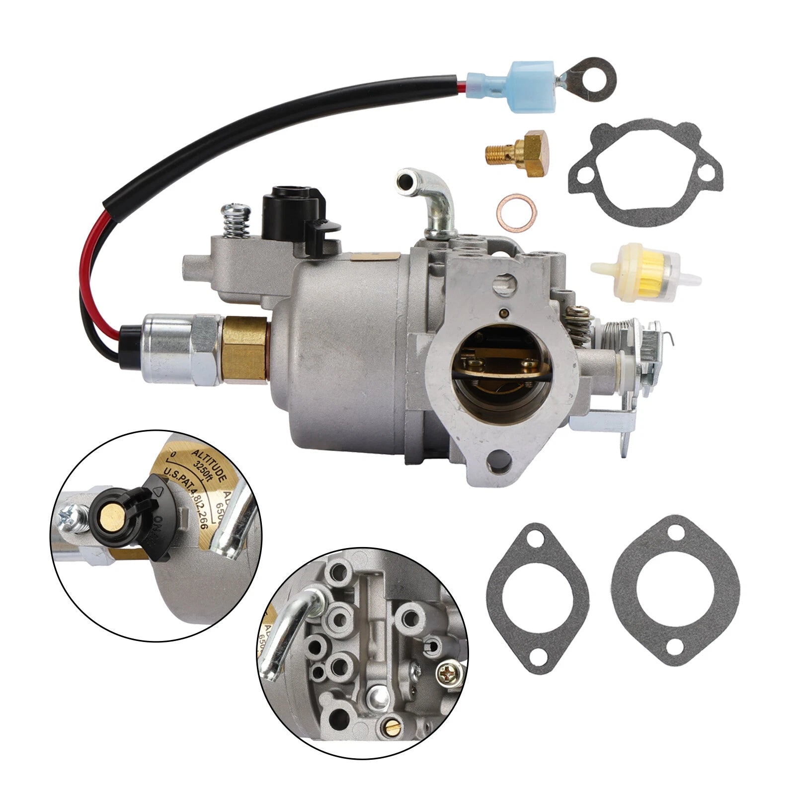 Carburetor for Onan Cummins Microquiet 4000W T5 (A041D736, A042P619)