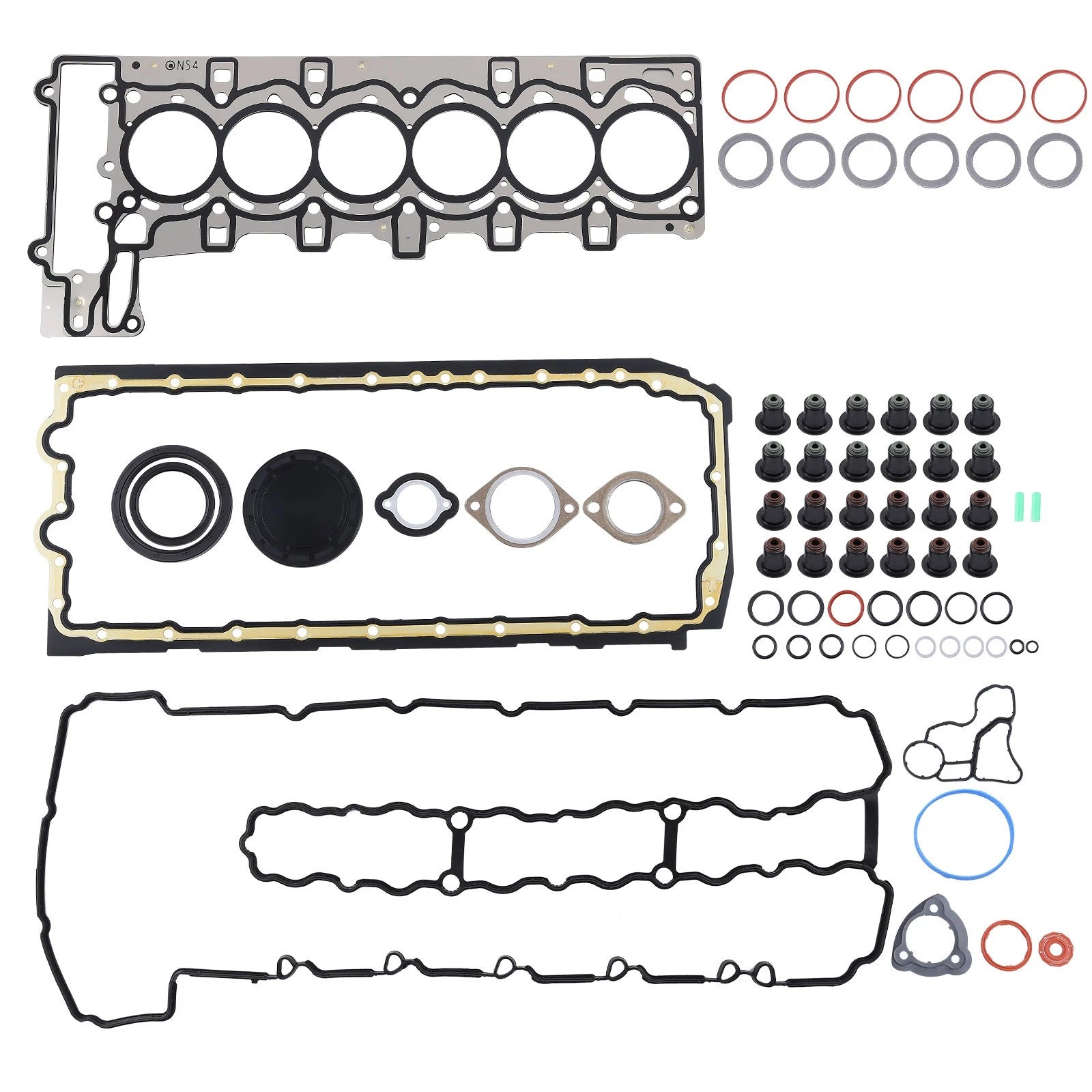 Engine Overhaul Gasket Set for BMW 135i E82 E88 E71 (2007–2012) N54B30