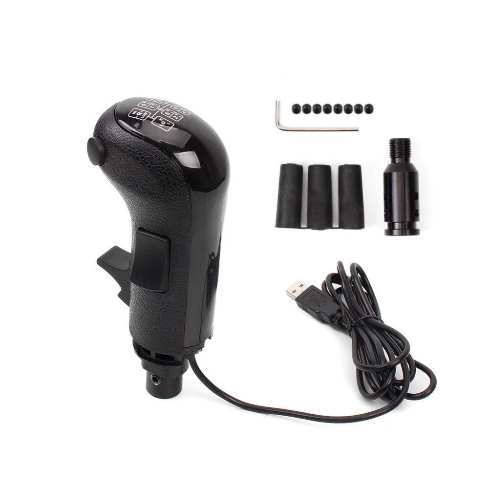 USB Shifter Knob Dual Switch for Universal Vehicles (2010–2023)
