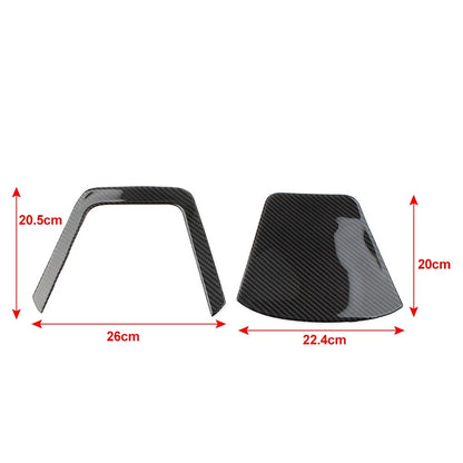 2X Center Console Dashboard Panel Cover Trim for Chevrolet Equinox (2018–2021)