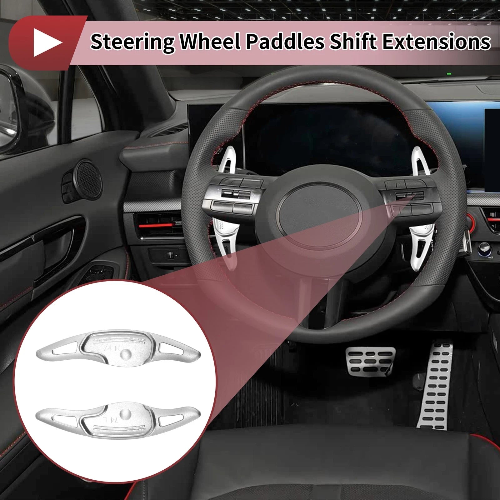 Steering Wheel Paddle Shifters Replacement for Hyundai Sonata (2020–2025)