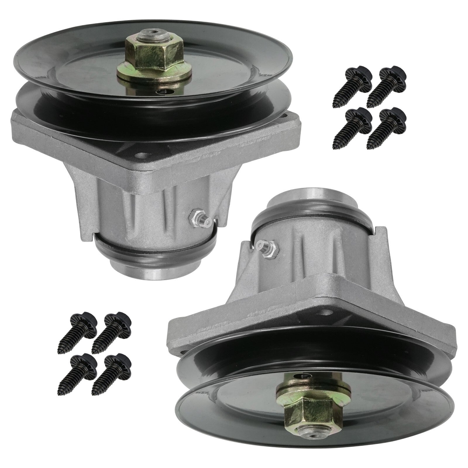 Spindle Assembly with Pulley Bolt Replacement for MTD 618-0116A (2011–2020)
