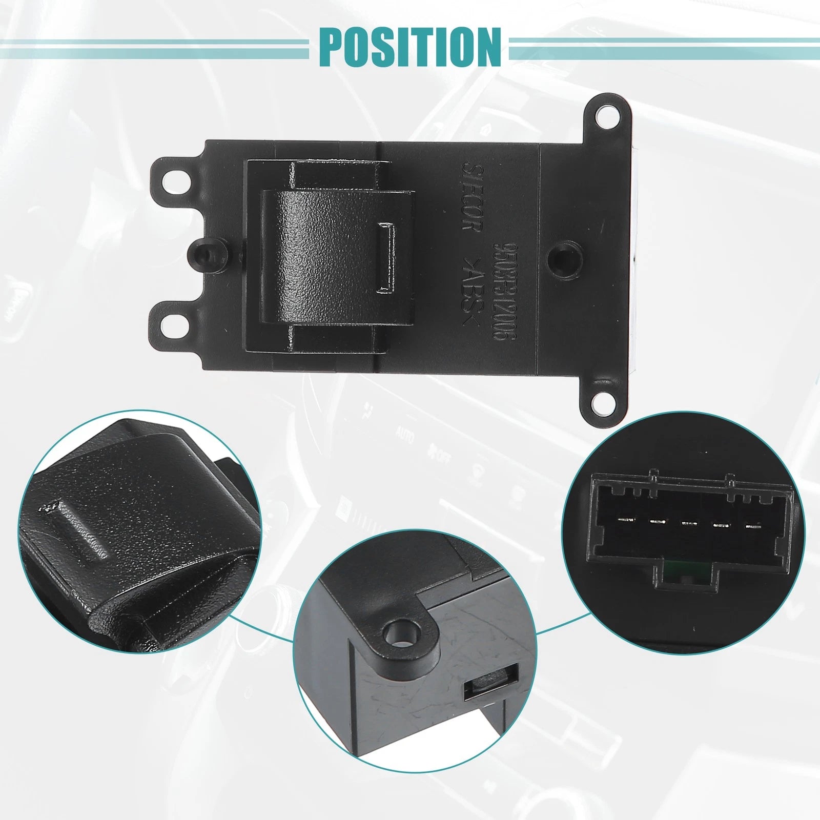 Power Window Switch Passenger Side for Honda Civic (2012–2015)