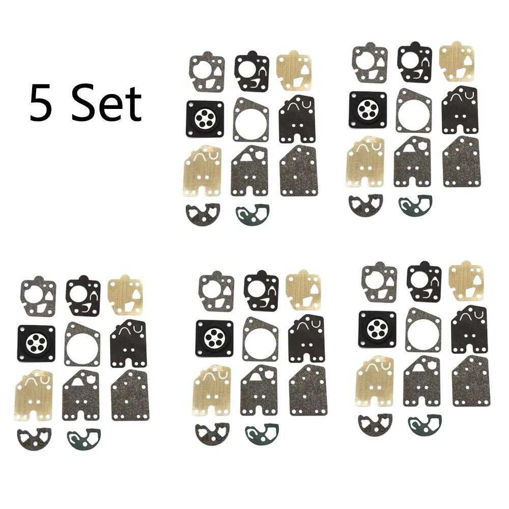 Set of 5 Carburetor Repair Diaphragm Kit for Shindaiwa C350 B450 B452 (99909-451 P05)