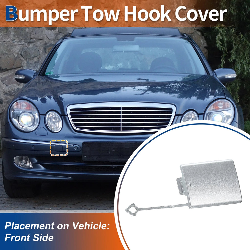 Front Tow Hook Cover Replacement for Mercedes-Benz E-Class (2003–2009)