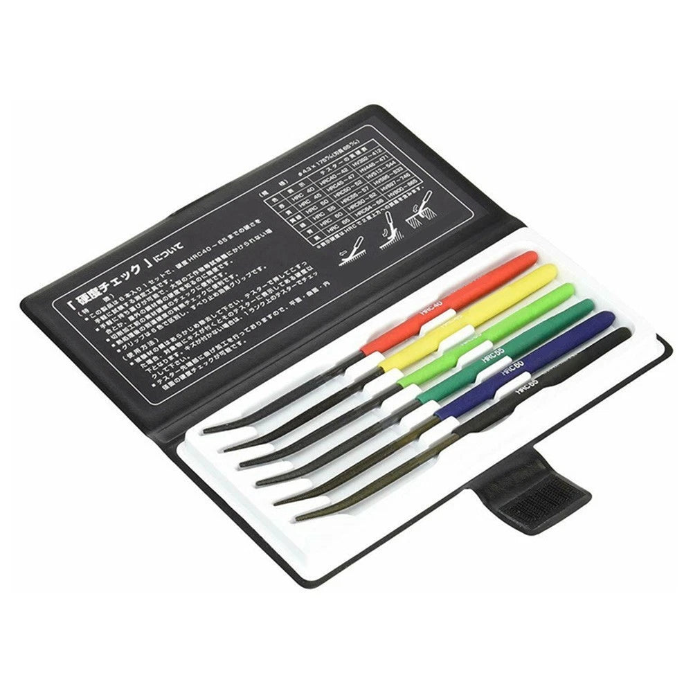 6 Piece Hardness Testing Kit for HRC40 HRC65