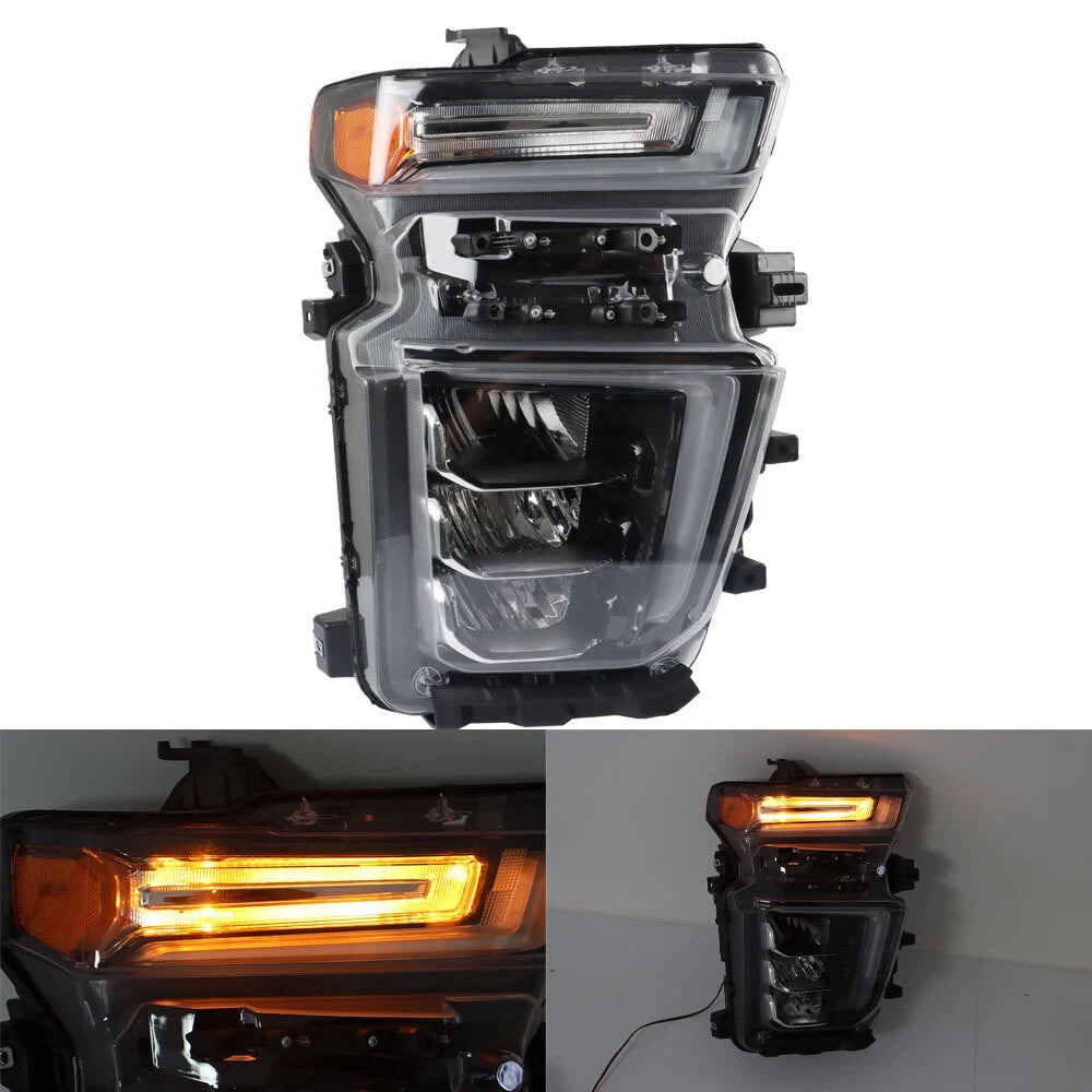 LED Headlight for Chevy Silverado 2500HD 3500HD (2020–2023) - Passenger Side