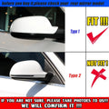Gloss Black Side Mirror Cap Cover for Audi A3/S3 8P, A4/S4 8B8