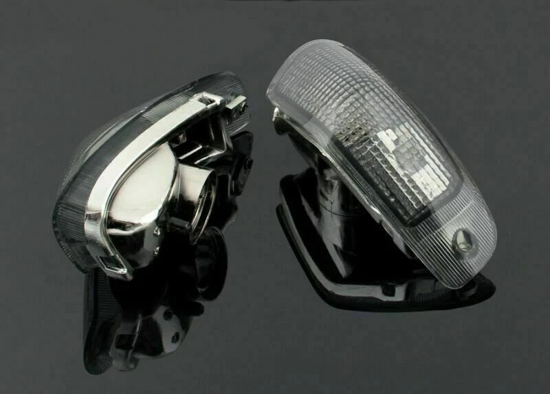 Front Turn Signal Lens for Kawasaki ZZR400 ZZR600 ZX600E (1994–2004) Smoke T9
