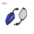 Pair Adjustable Rear Side View Mirrors for Motorcycle Scooter