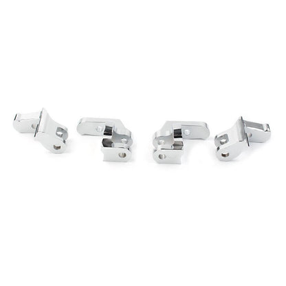 Front Driver Floorboards Footpegs Relocation Brackets for Harley (1997–2016)