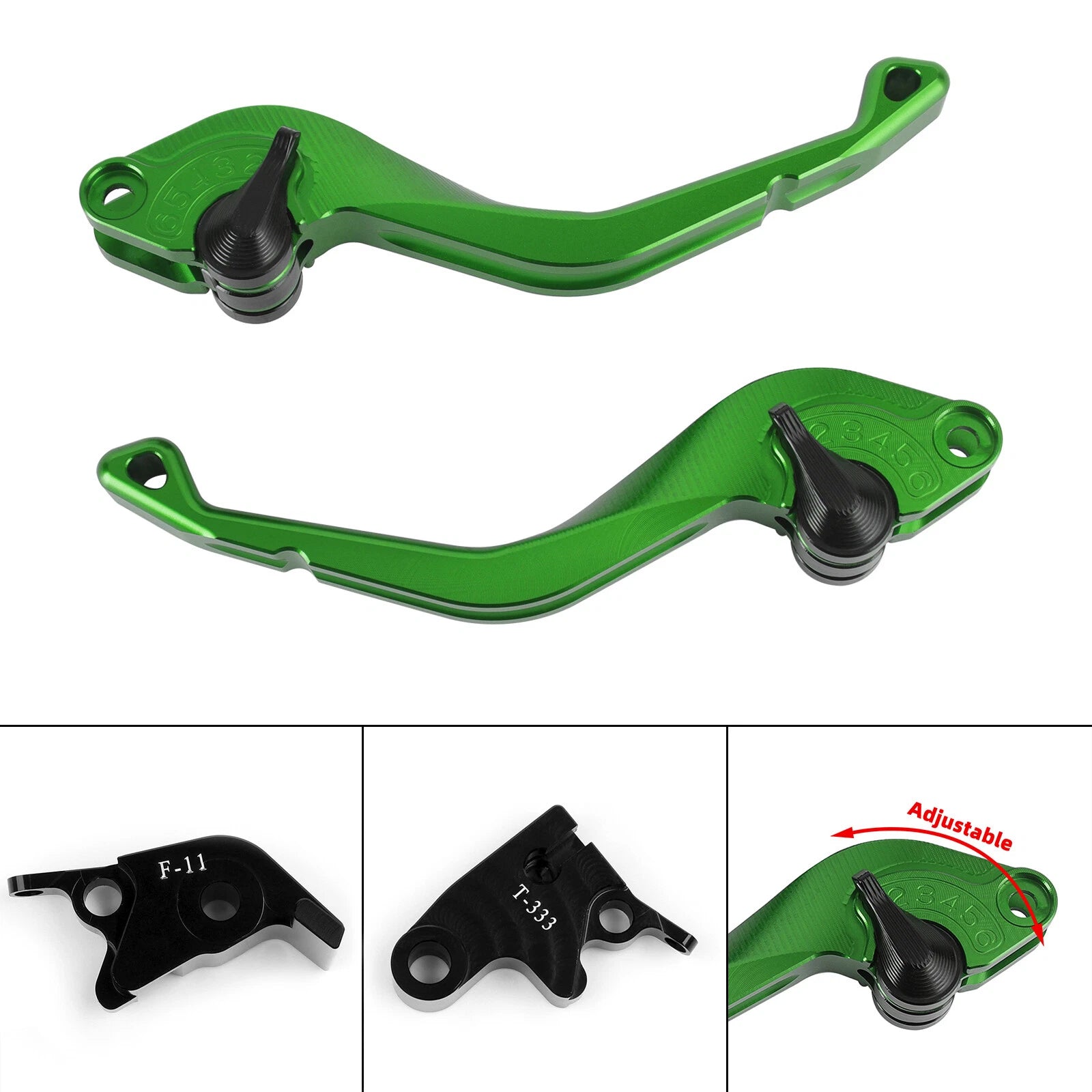 CNC Short Clutch Brake Lever for Daytona 675R Speed Triple 1050 (T9)