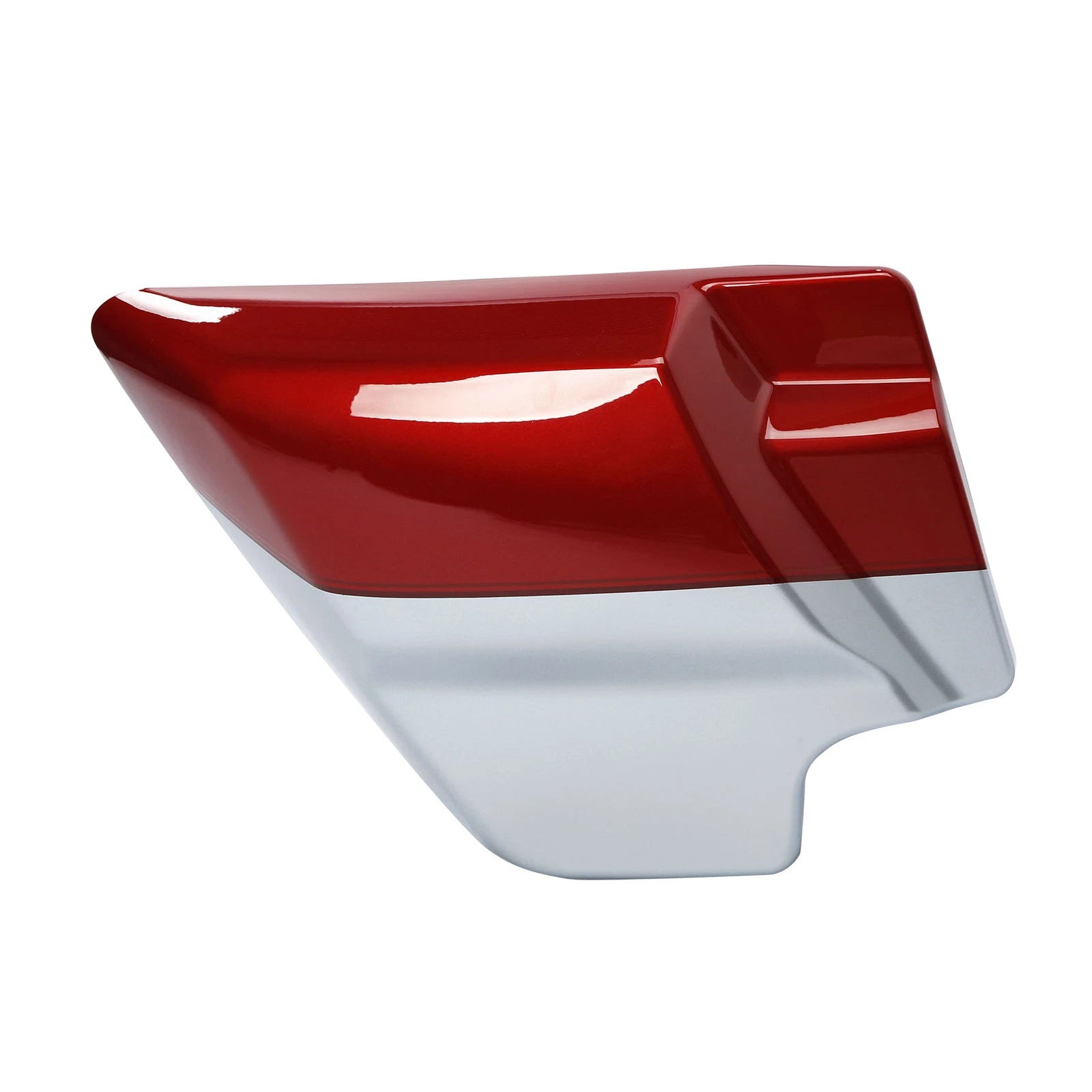 Side Covers Panel for Harley Touring (2009–2024) Wicked Red/Barracuda Silver