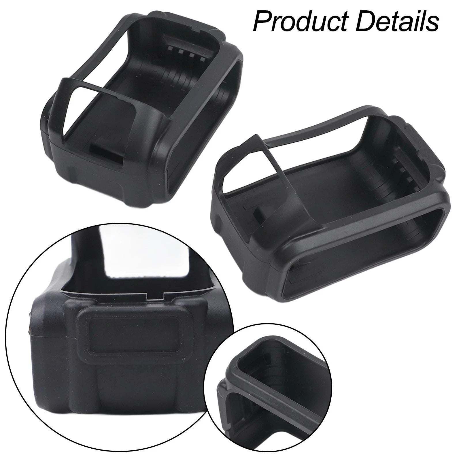 Set of 2 Protective Silicone Case Covers for 20V Batteries