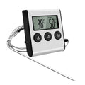 Digital Food Thermometer with Countdown Timer for Precision Monitoring