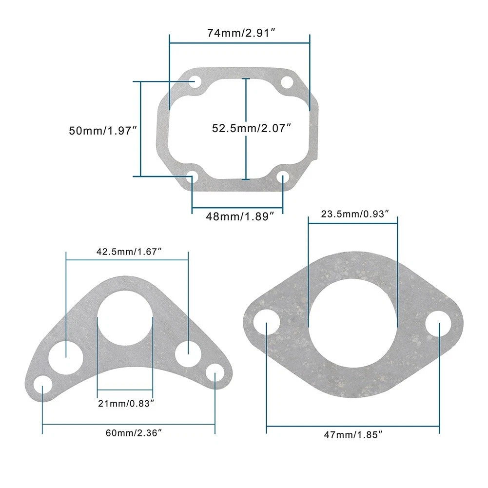 Complete Engine Gasket Rebuild Kit for 110cc Engine