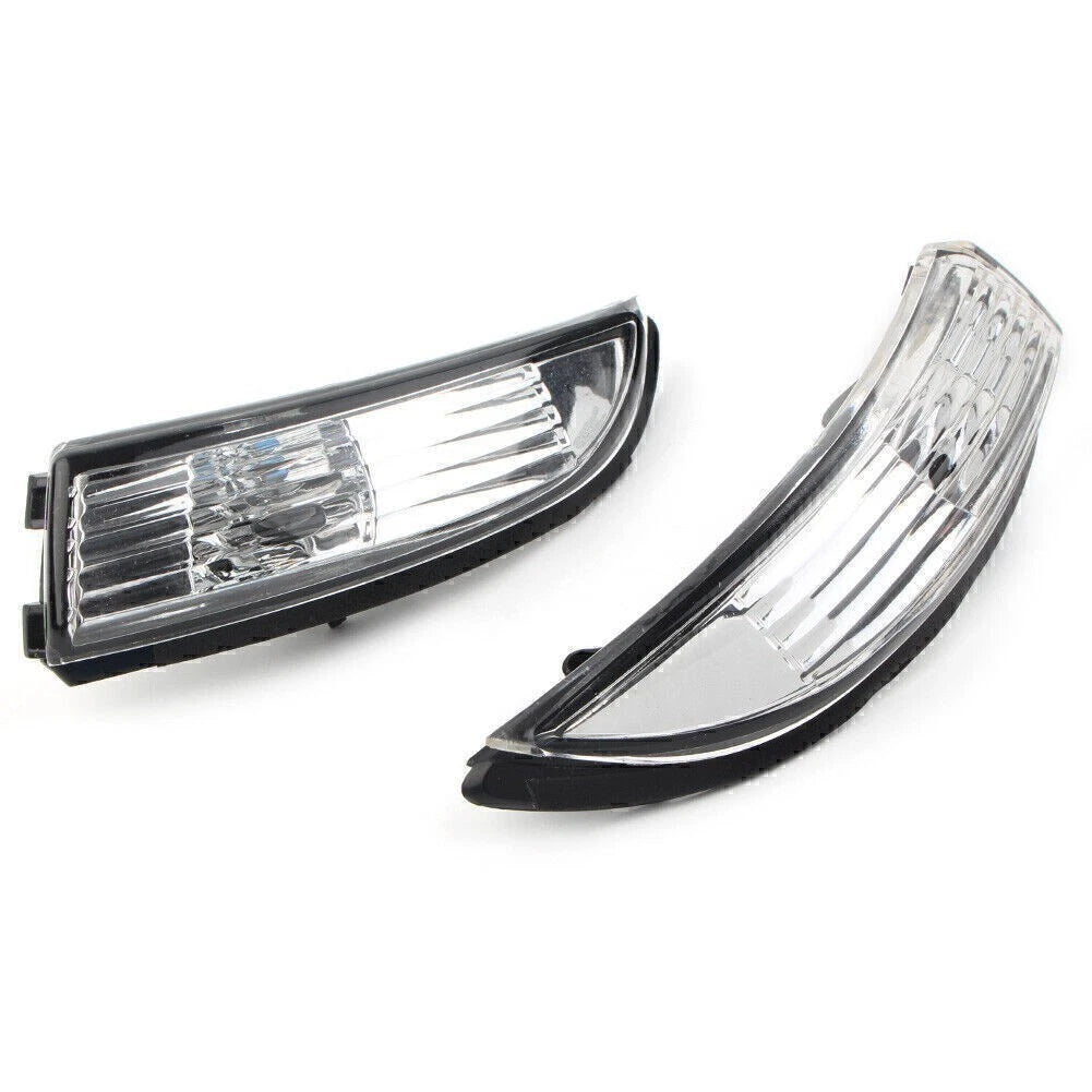 2X Side Rear View Mirror Indicator Light Cover for Ford Fiesta (2009–2015)