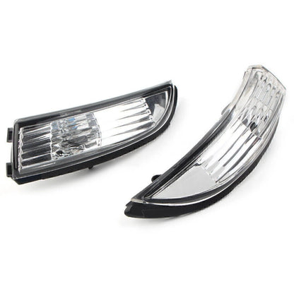 2X Side Rear View Mirror Indicator Light Cover for Ford Fiesta (2009–2015)
