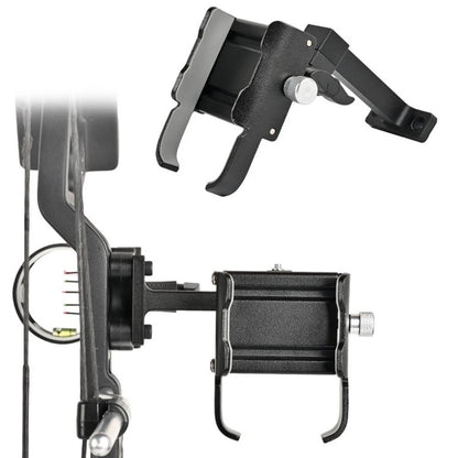 Telescoping Phone Holder for Compound Bow (55-100mm Width)