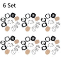 Set of 6 Carburetor Repair Parts for Kawasaki Keihin CDK-2 (750)