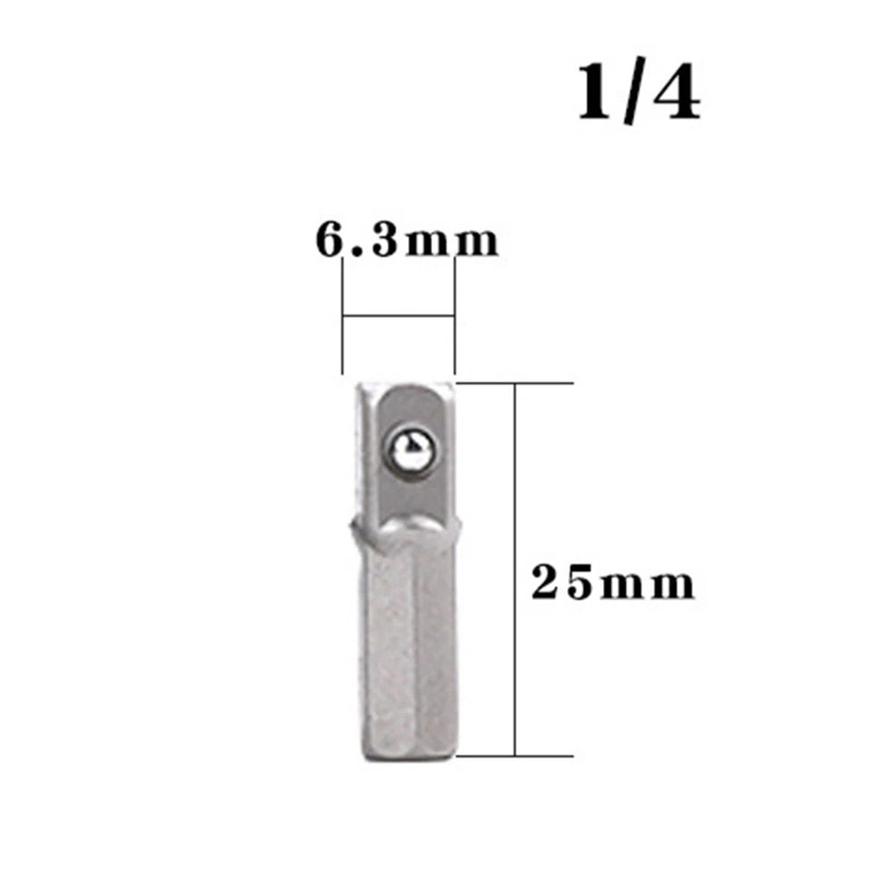 Socket Adapter for Chrome Vanadium Steel Drill Extension