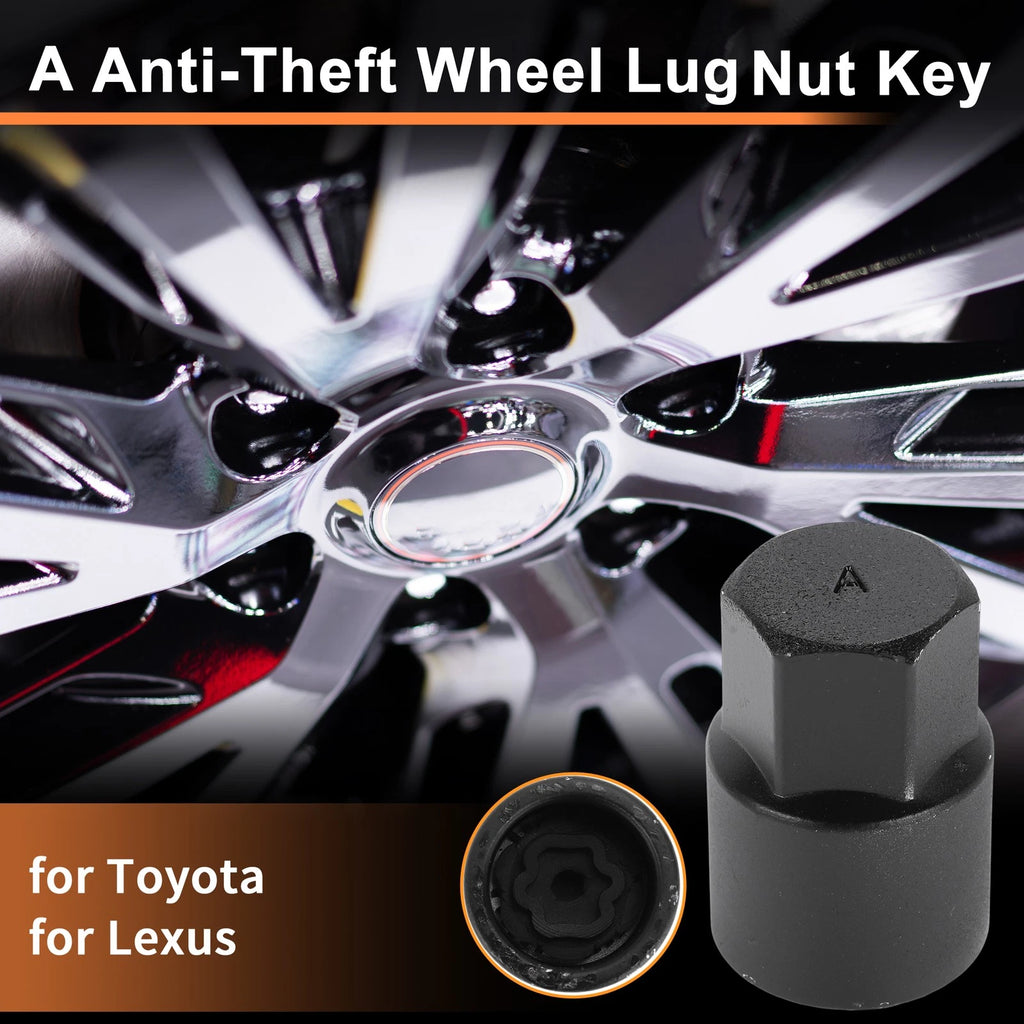 Wheel Lock Lug Nut Key Socket Tool for Toyota Lexus