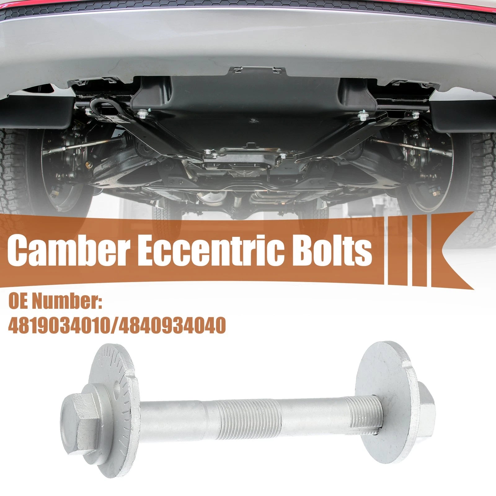 Eccentric Alignment Camber Bolt Set for Toyota Tundra (2007–2008)