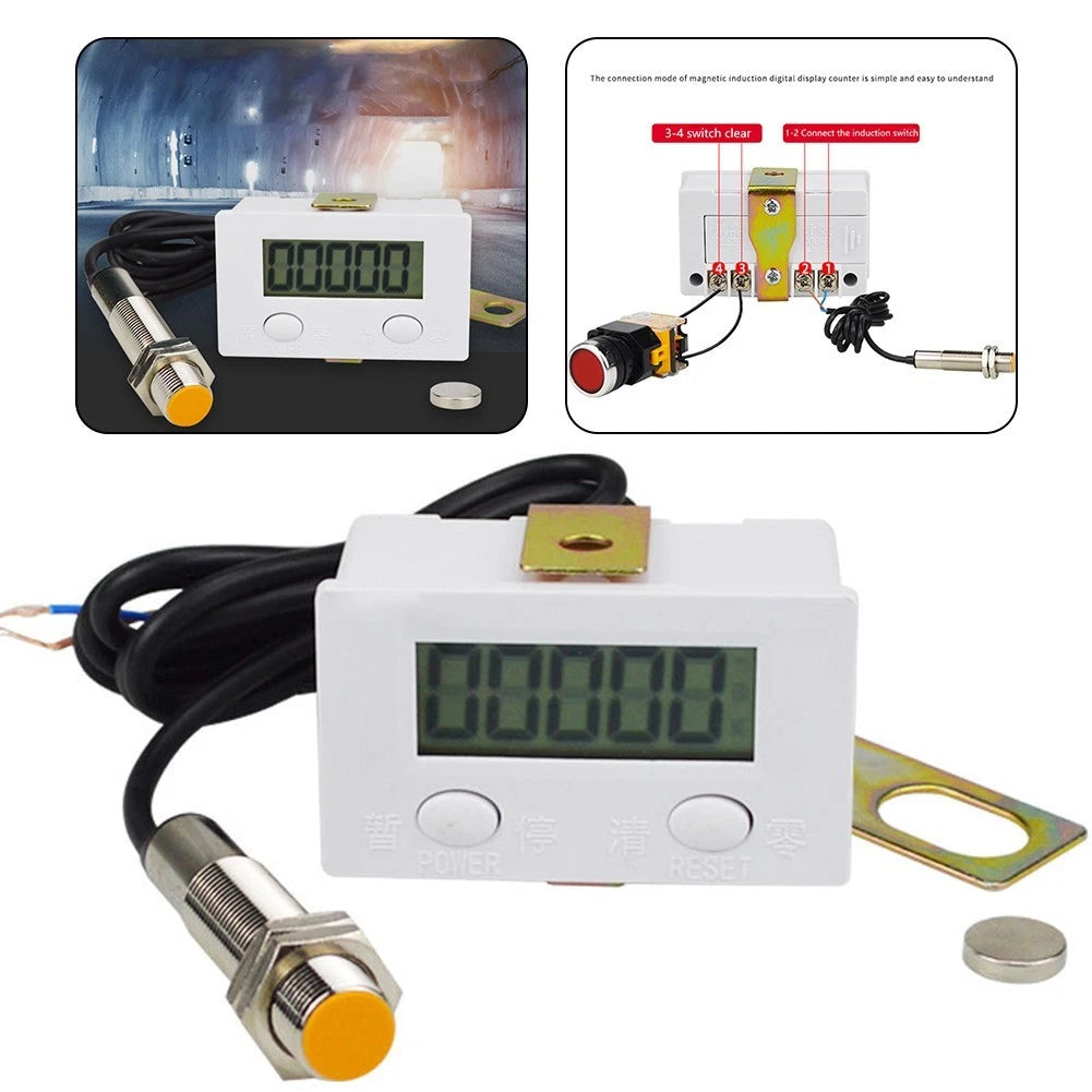 Digital Display Counter Sensor for Magnetic Motors Proximity Switch Systems