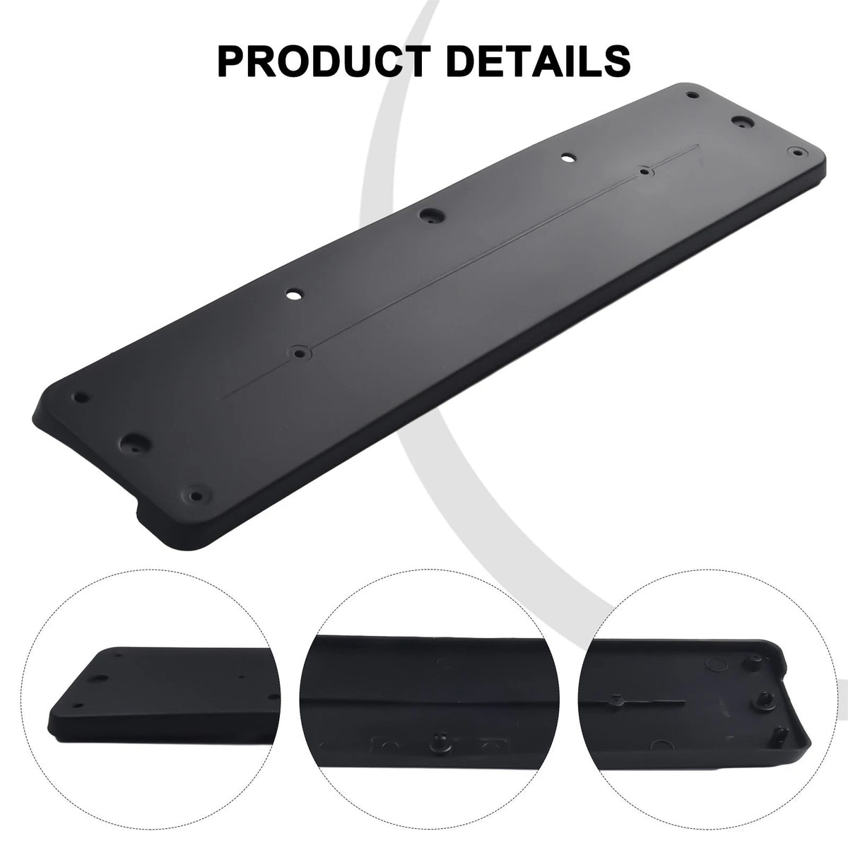 Front Bumper License Plate for