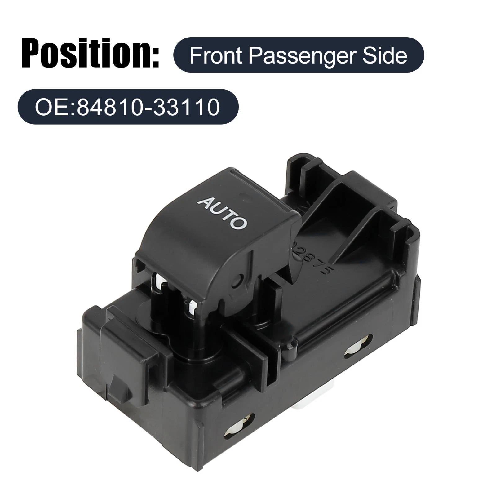 Power Window Switch Front Passenger Side Replacement for Lexus IS-F ES350 (2011–2017)