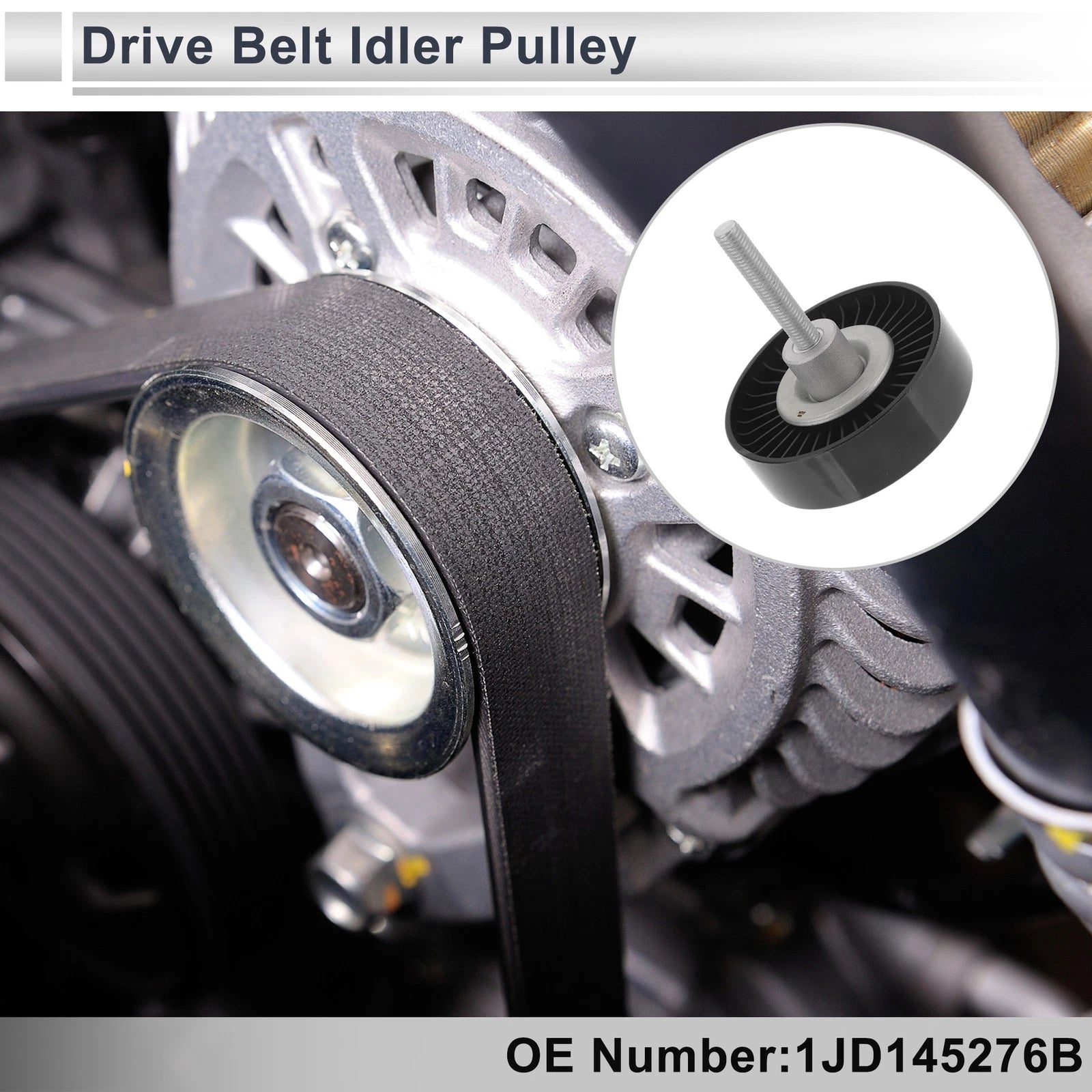 Drive Belt Idler Pulley for Audi A3 (2003–2007) Replacement OEM Quality