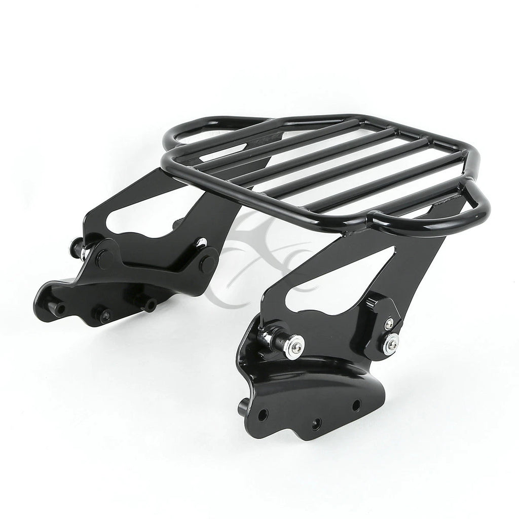 Luggage Rack for Harley Electra Glide (2009–2013) - Black, 4 Point Docking