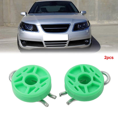 Front Power Window Regulator Guide Roller Clip for Saab 9-3 9-5 (1999–2009)