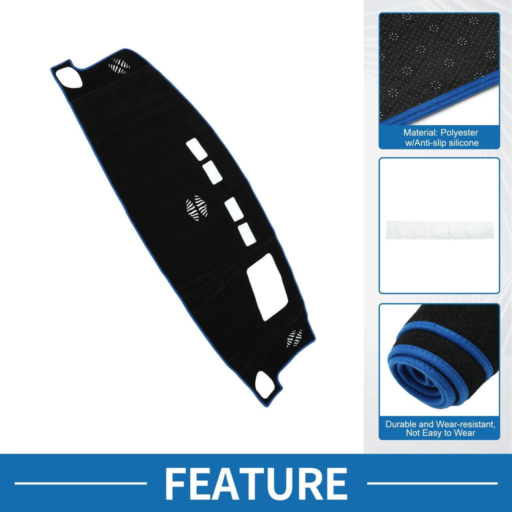 Dashboard Dash Cover Mat Replacement for Chevrolet Suburban GMC 2021-2023