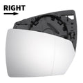 Right Side Mirror Glass Replacement for Volkswagen Polo (2017–2023)