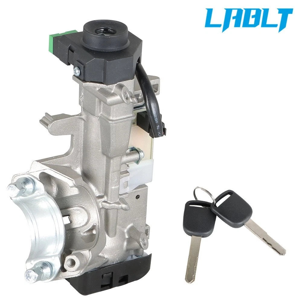 Ignition Switch Cylinder Lock + 2 Keys for Honda Accord Civic Pilot (2003–2011)