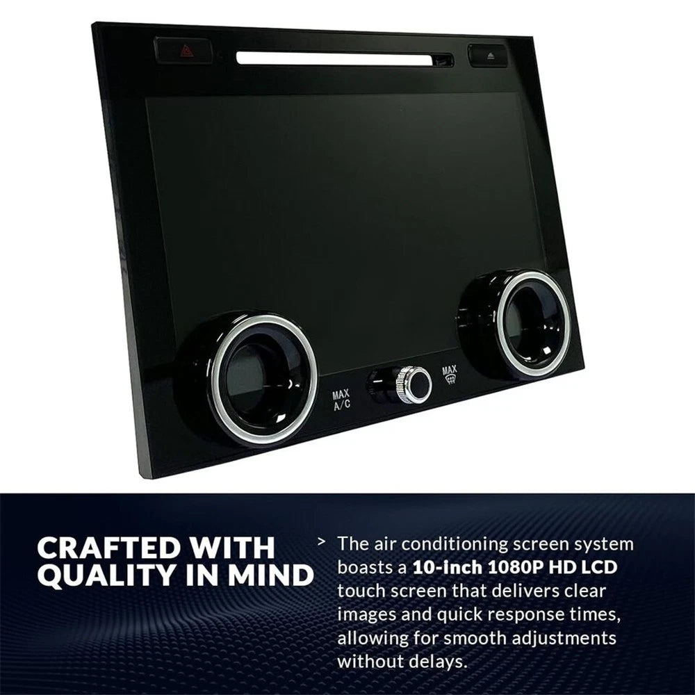 For 14-17 Range Rover Vogue L405 AC Air Condition Climate Control Screen Replace