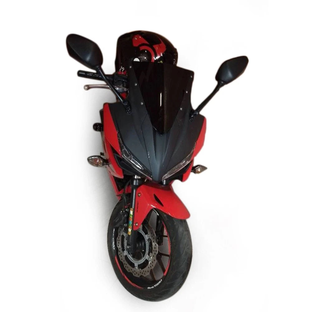 Front Windshield Windscreen for Honda CBR500R (2016–2018) Double Bubble