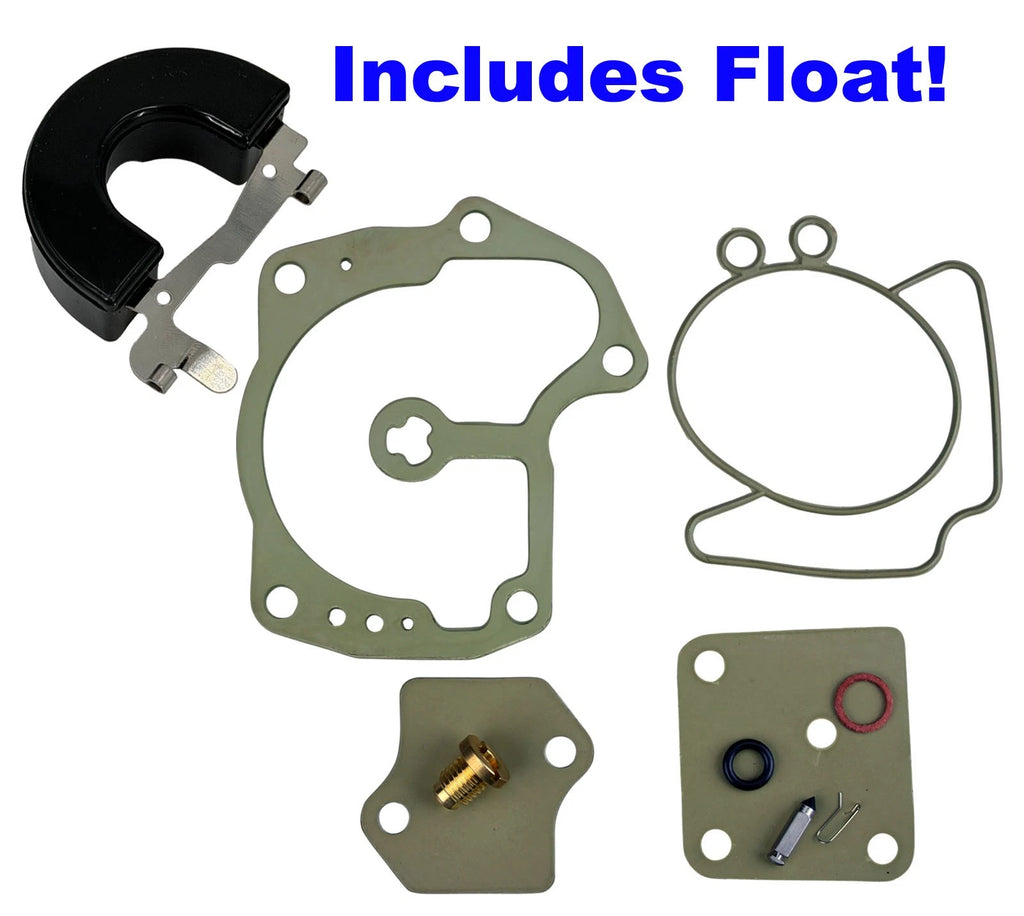 6-Pack Carb Repair Kit for Johnson Evinrude V4 V6 V8 Looper (439078 439079)