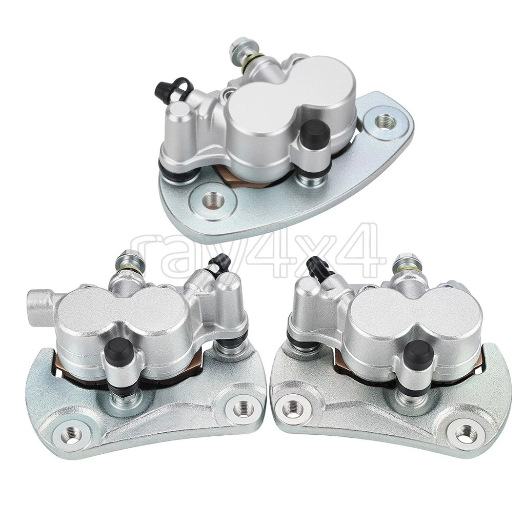 Front Rear Brake Calipers w/Pads for Can-Am Commander 800 1000 Max (2011–2020)