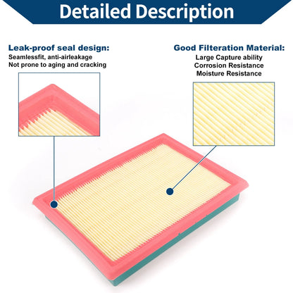 Car Engine Air Filter No. 1654630P00 for Infiniti Q50 (2016–2020)