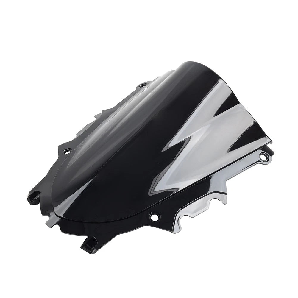 Black Windscreen Windshield Wind Deflector For Yamaha YZF-R3 YZF-R25 2019-2024