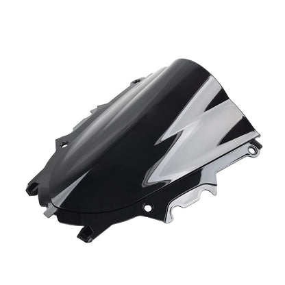 Black Windscreen Windshield Wind Deflector For Yamaha YZF-R3 YZF-R25 2019-2024